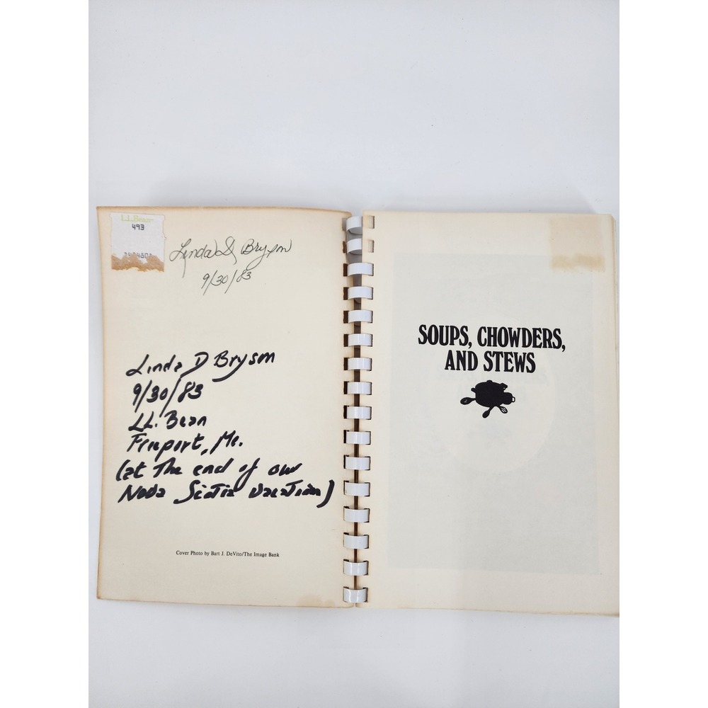 The Flavor of New England Soups Chowders and Stews Yankee Books Vintage Cookbook - Picture 3 of 8